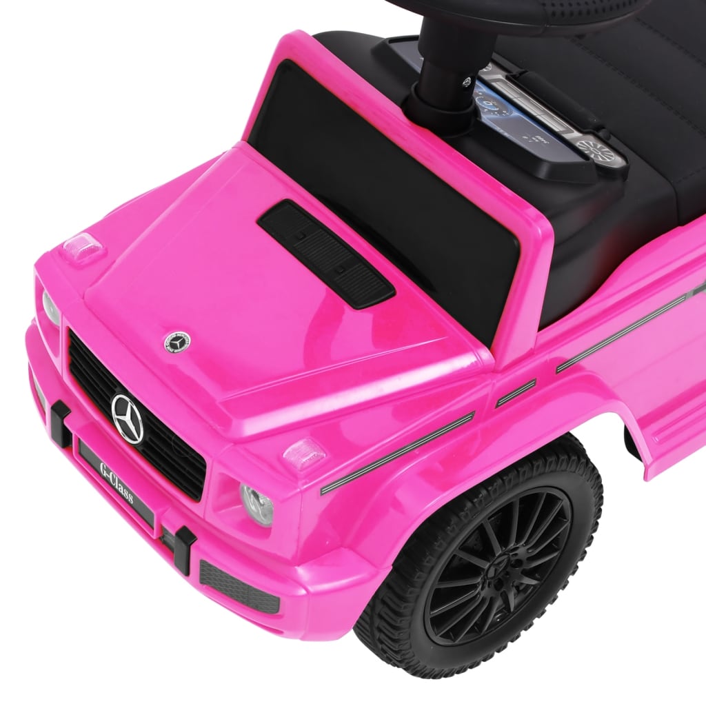 Loopauto Mercedes Benz G63 Roze