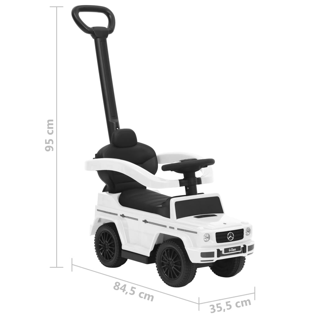 Duw-Loopauto Mercedes Benz G63 Wit