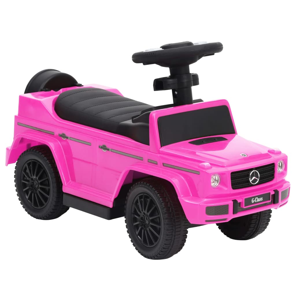 Duw-Loopauto Mercedes Benz G63 Roze