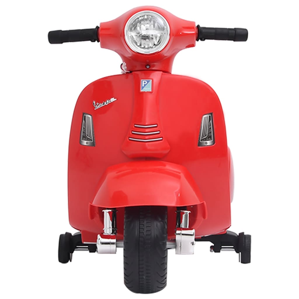 Speelgoedmotor Elektrisch Vespa Gts300 Rood
