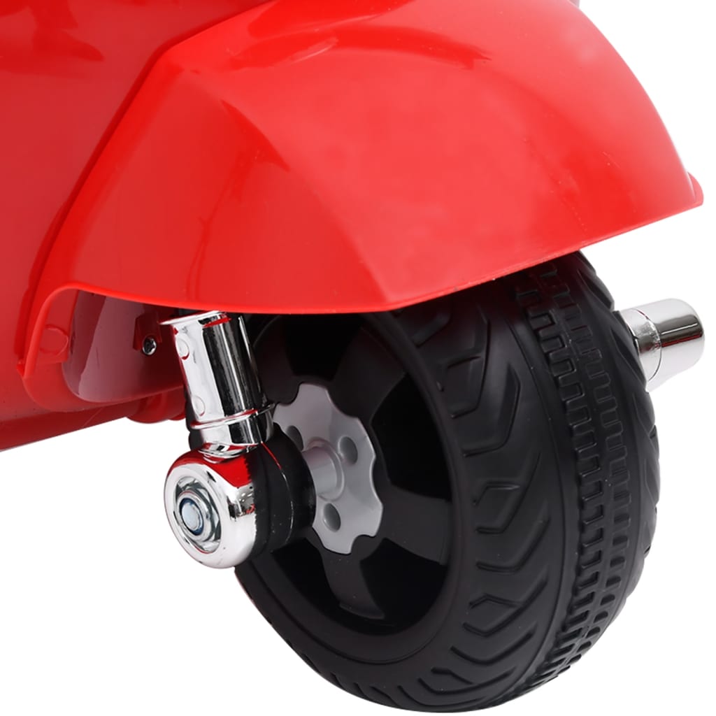 Speelgoedmotor Elektrisch Vespa Gts300 Rood