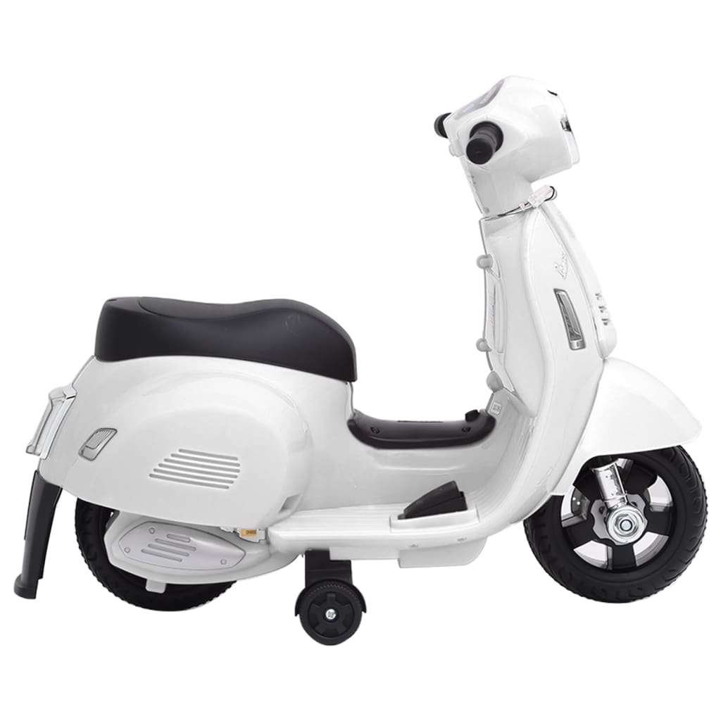Speelgoedmotor Elektrisch Vespa Gts300 Wit
