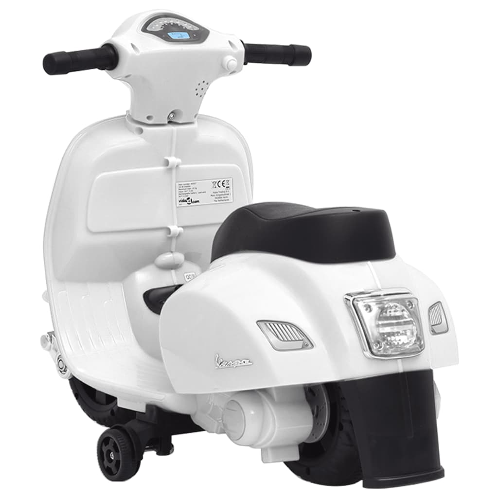 Speelgoedmotor Elektrisch Vespa Gts300 Wit