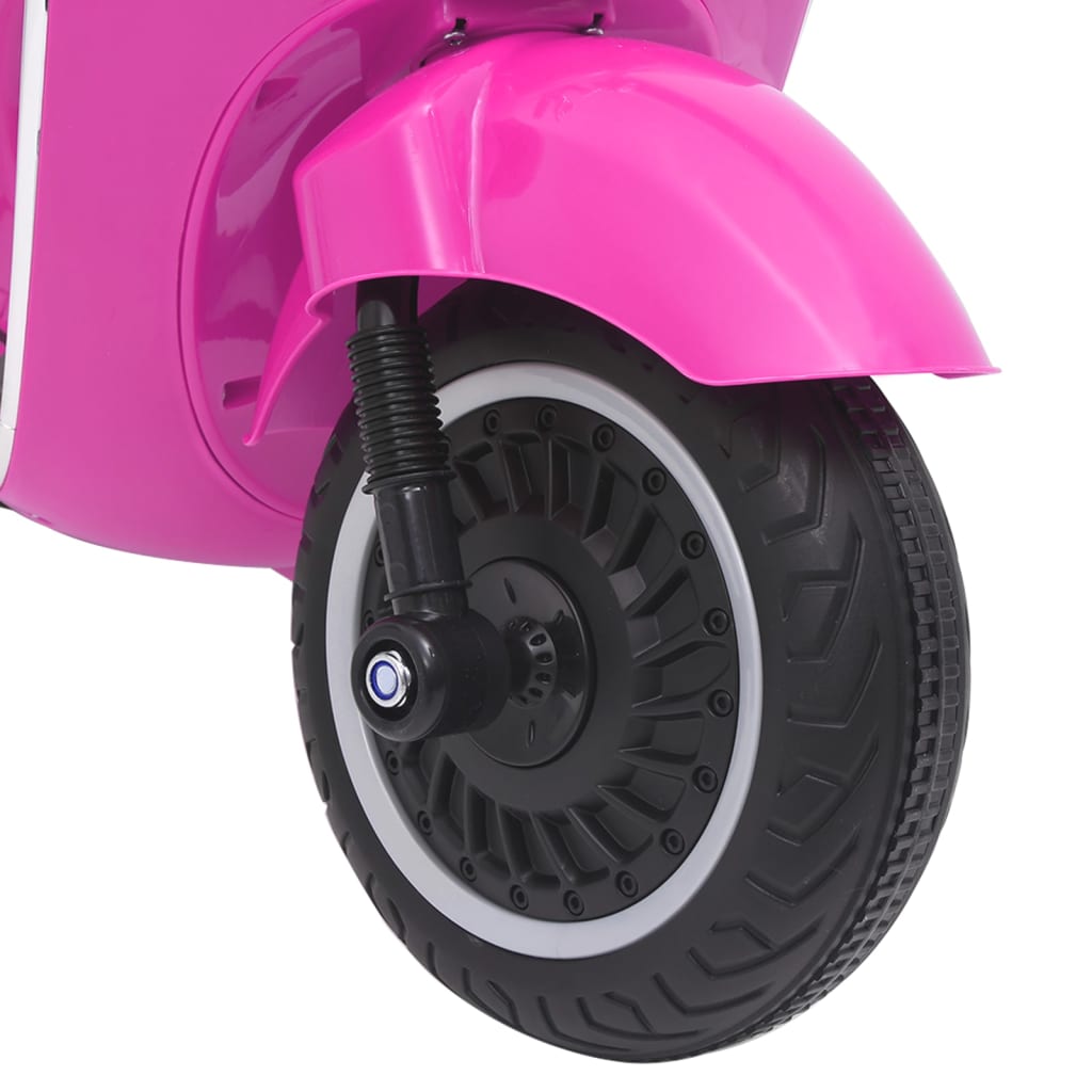 Speelgoedmotor Elektrisch Vespa Gts300 Roze