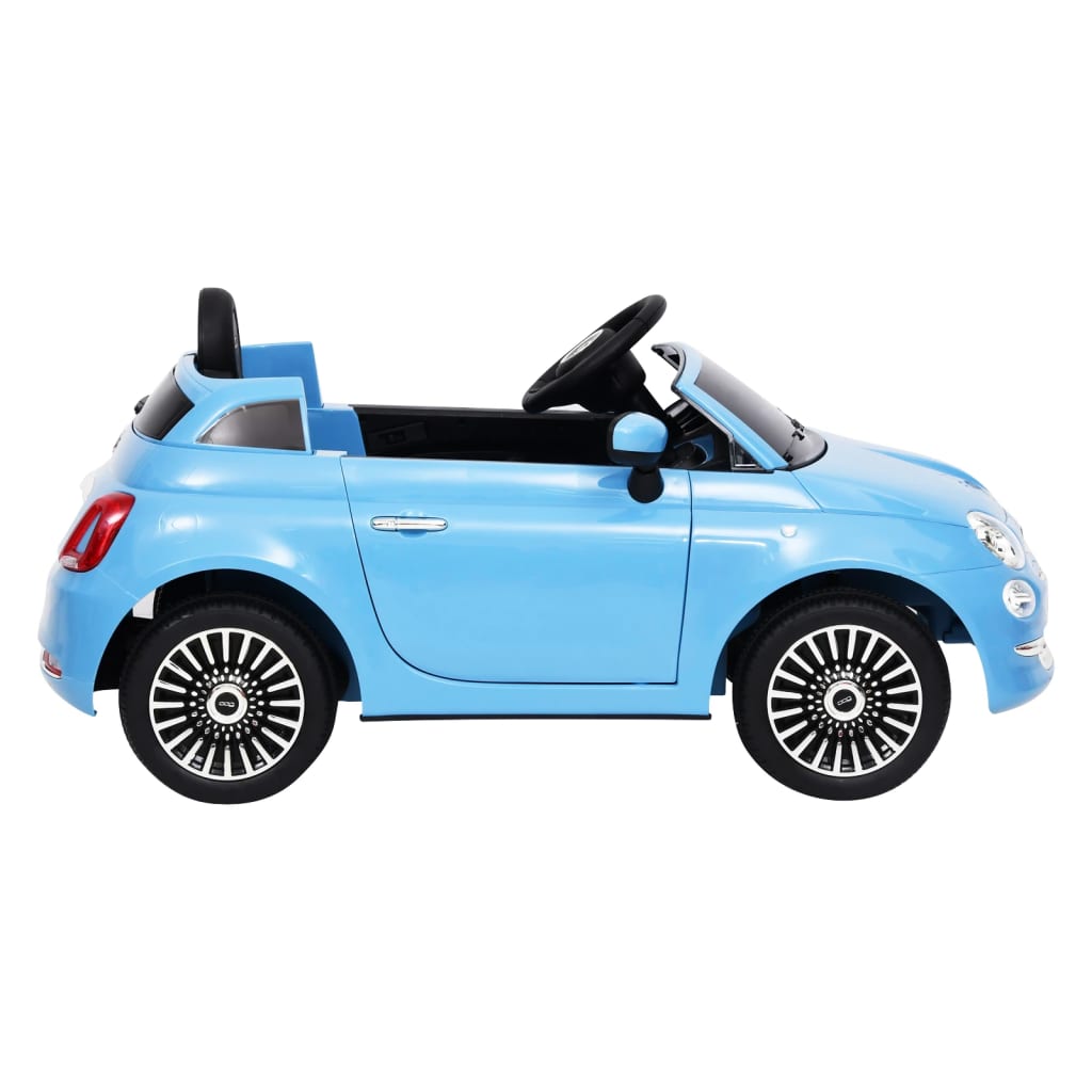 Kinderauto Fiat 500 Elektrisch Blauw