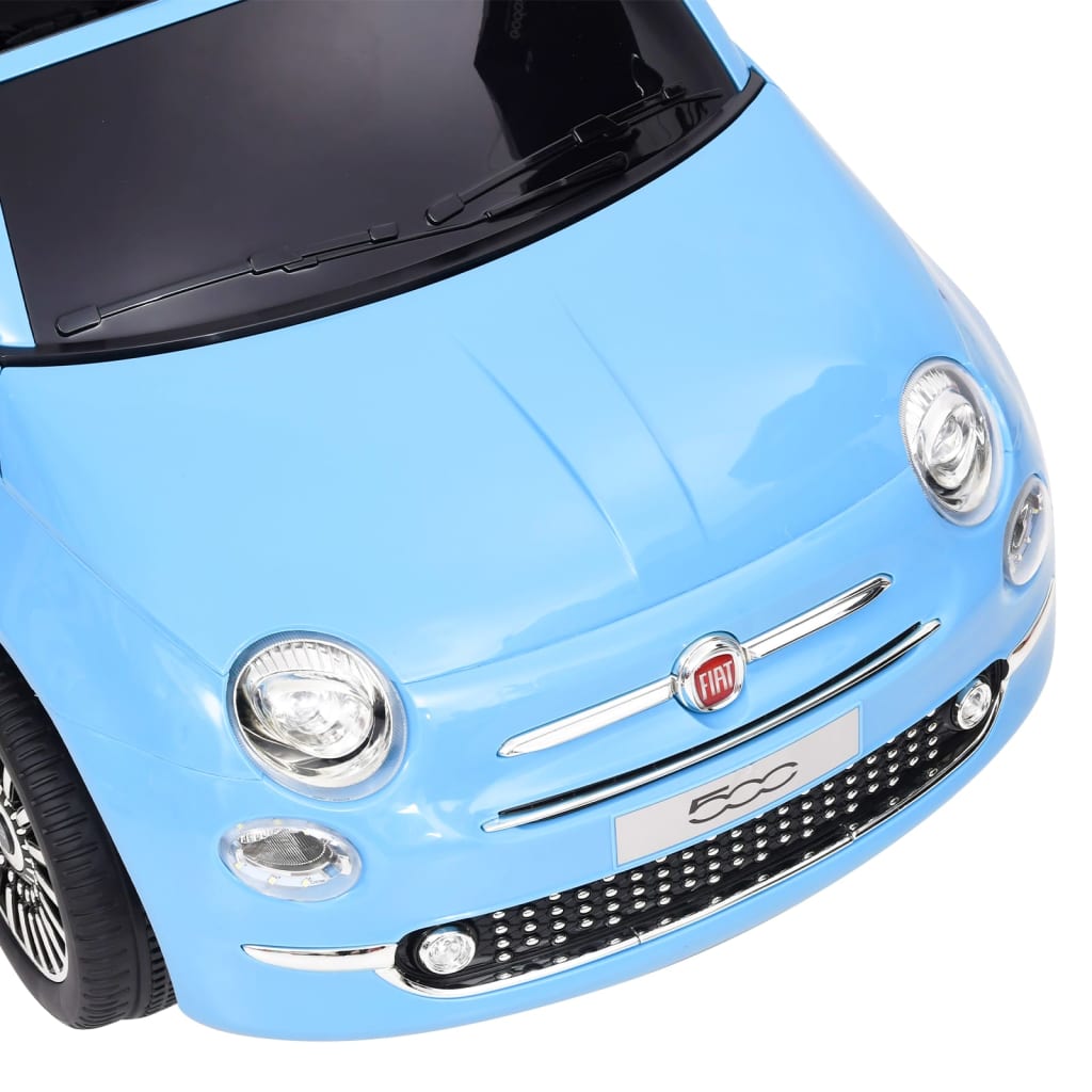 Kinderauto Fiat 500 Elektrisch Blauw