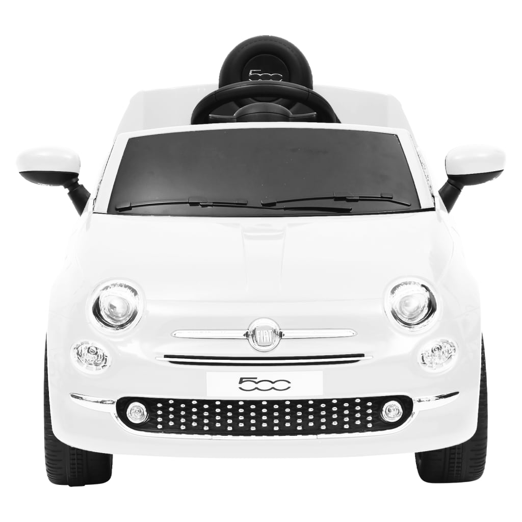 Kinderauto Fiat 500 Elektrisch Wit