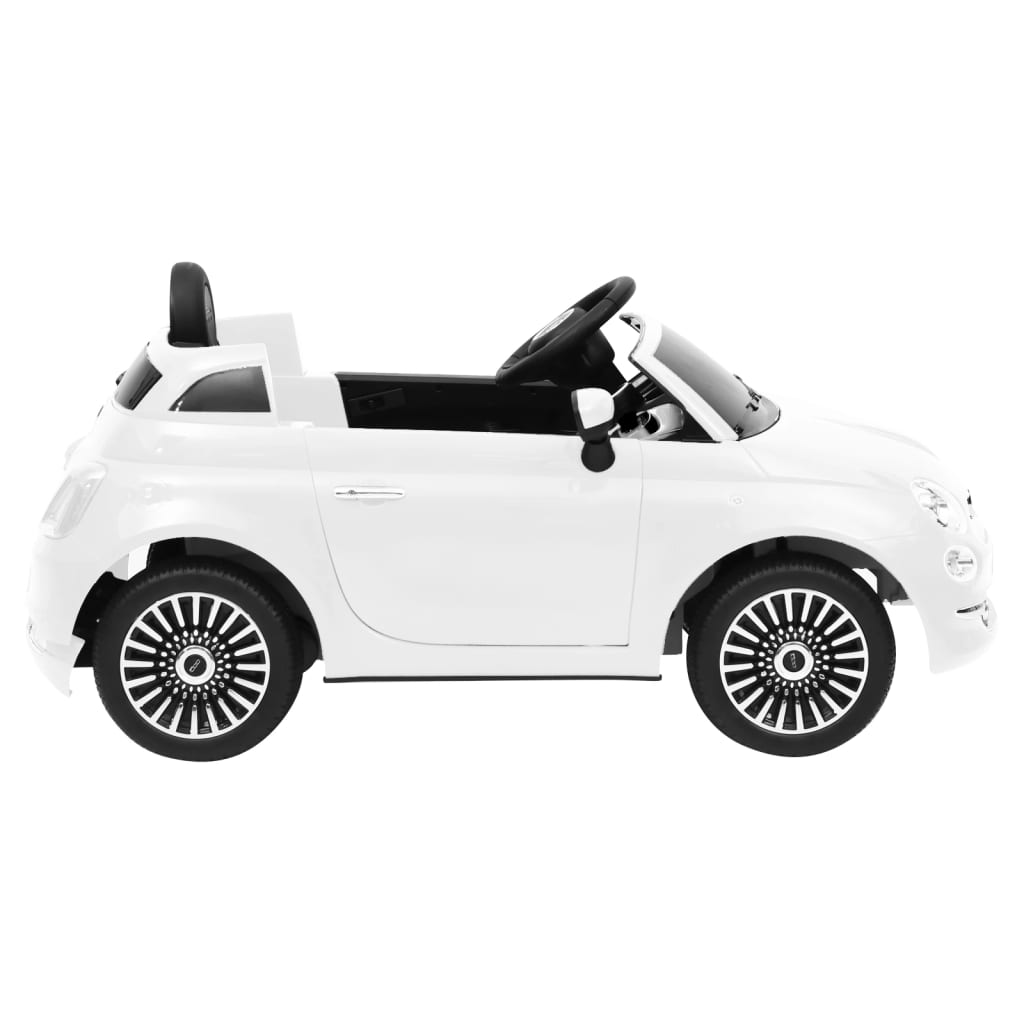 Kinderauto Fiat 500 Elektrisch Wit
