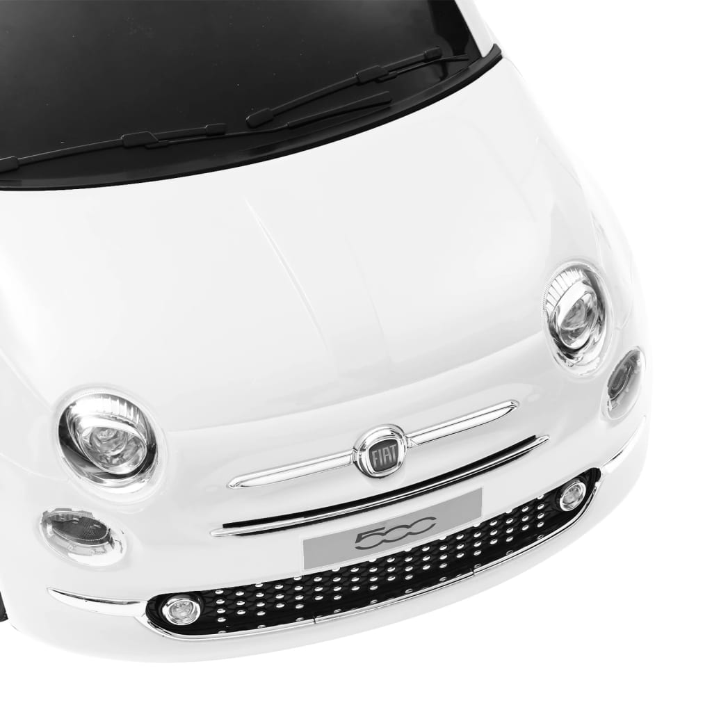 Kinderauto Fiat 500 Elektrisch Wit