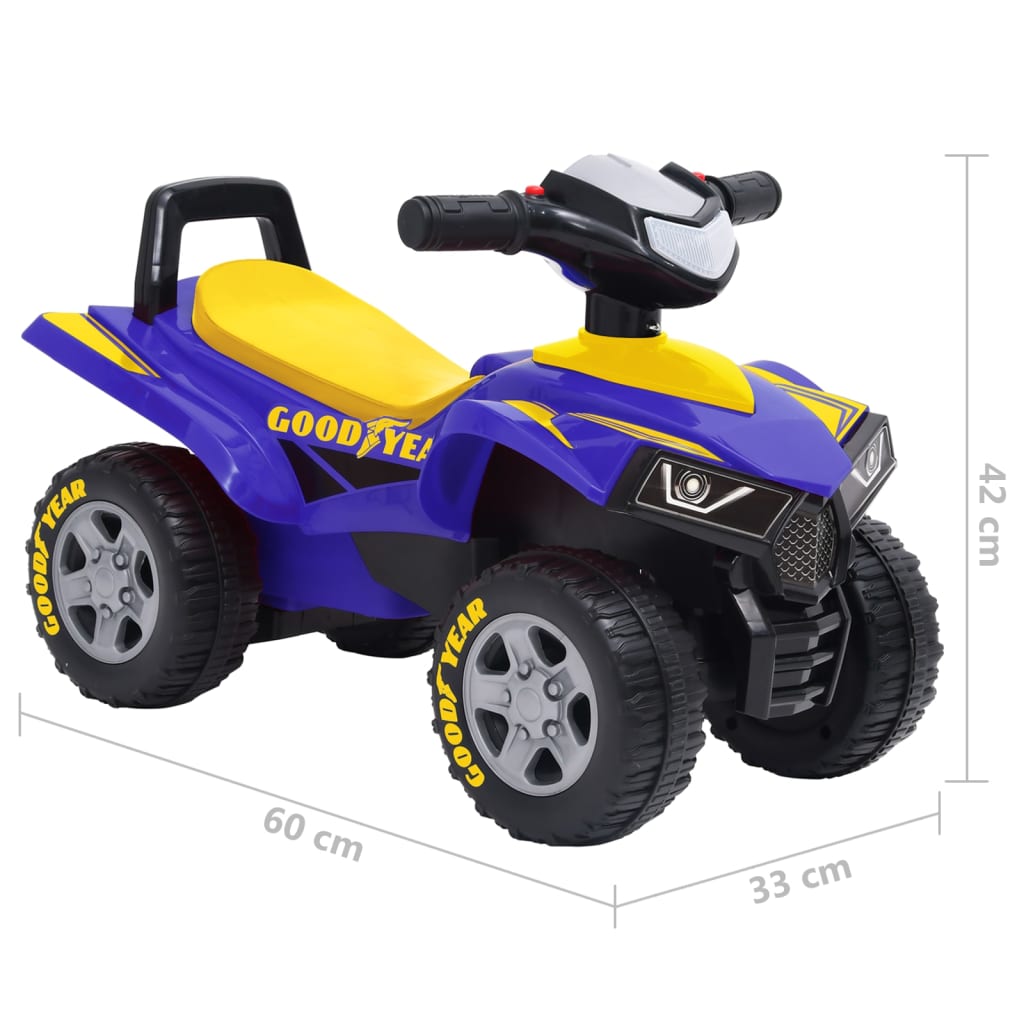 Loopquad Goodyear Blauw