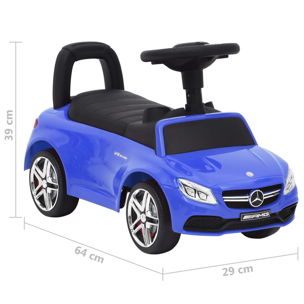 Loopauto Mercedes Benz C63 Blauw