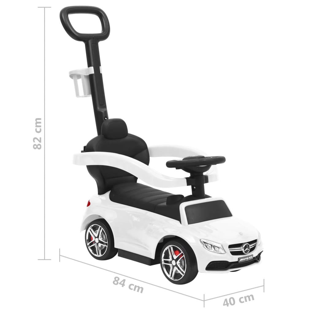 Duw-Loopauto Mercedes Benz C63 Wit