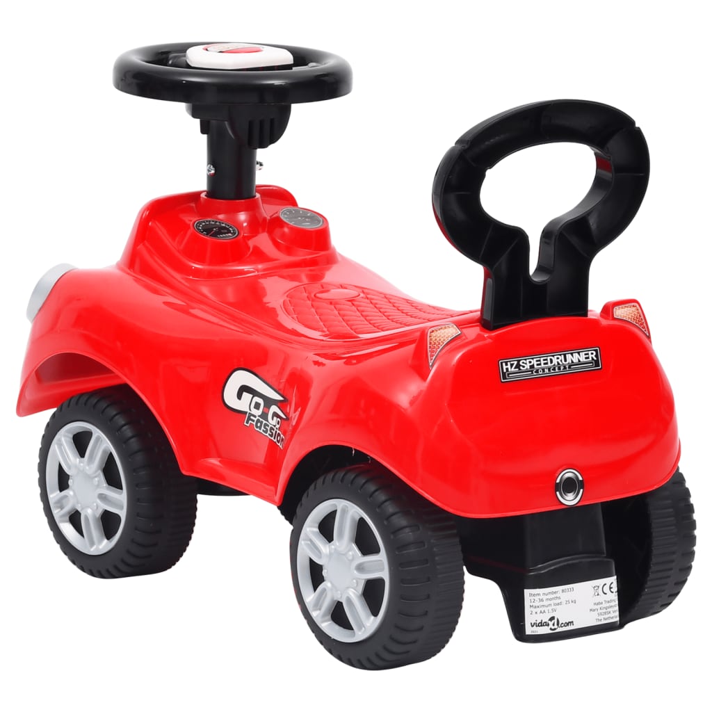 Loopauto Rood