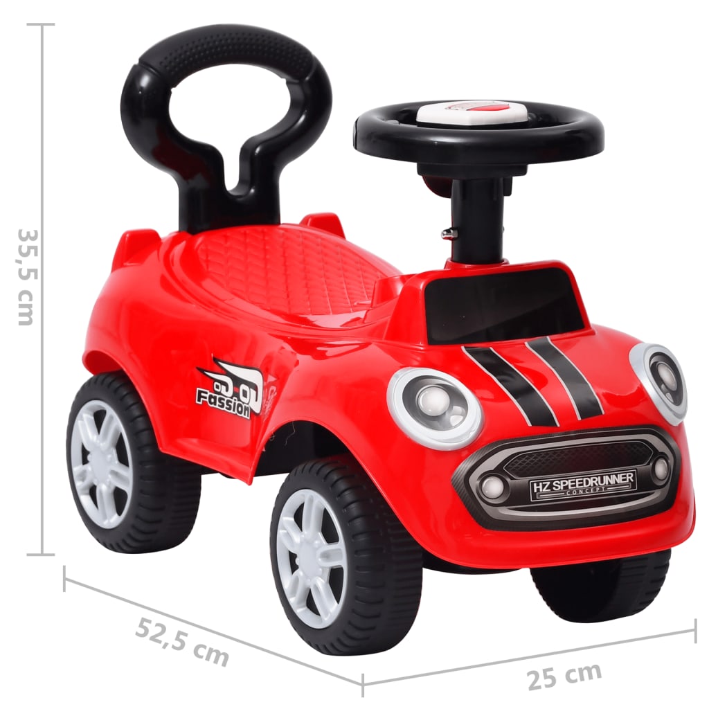 Loopauto Rood