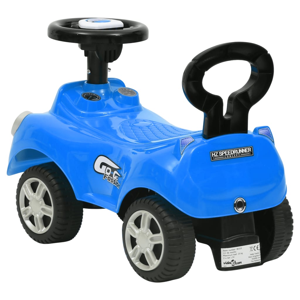 Loopauto Blauw