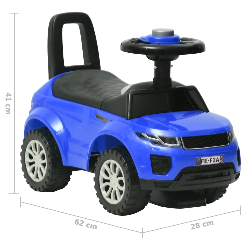 Loopauto Blauw
