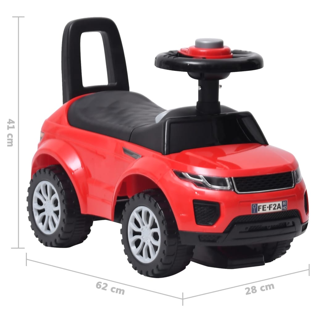Loopauto Rood