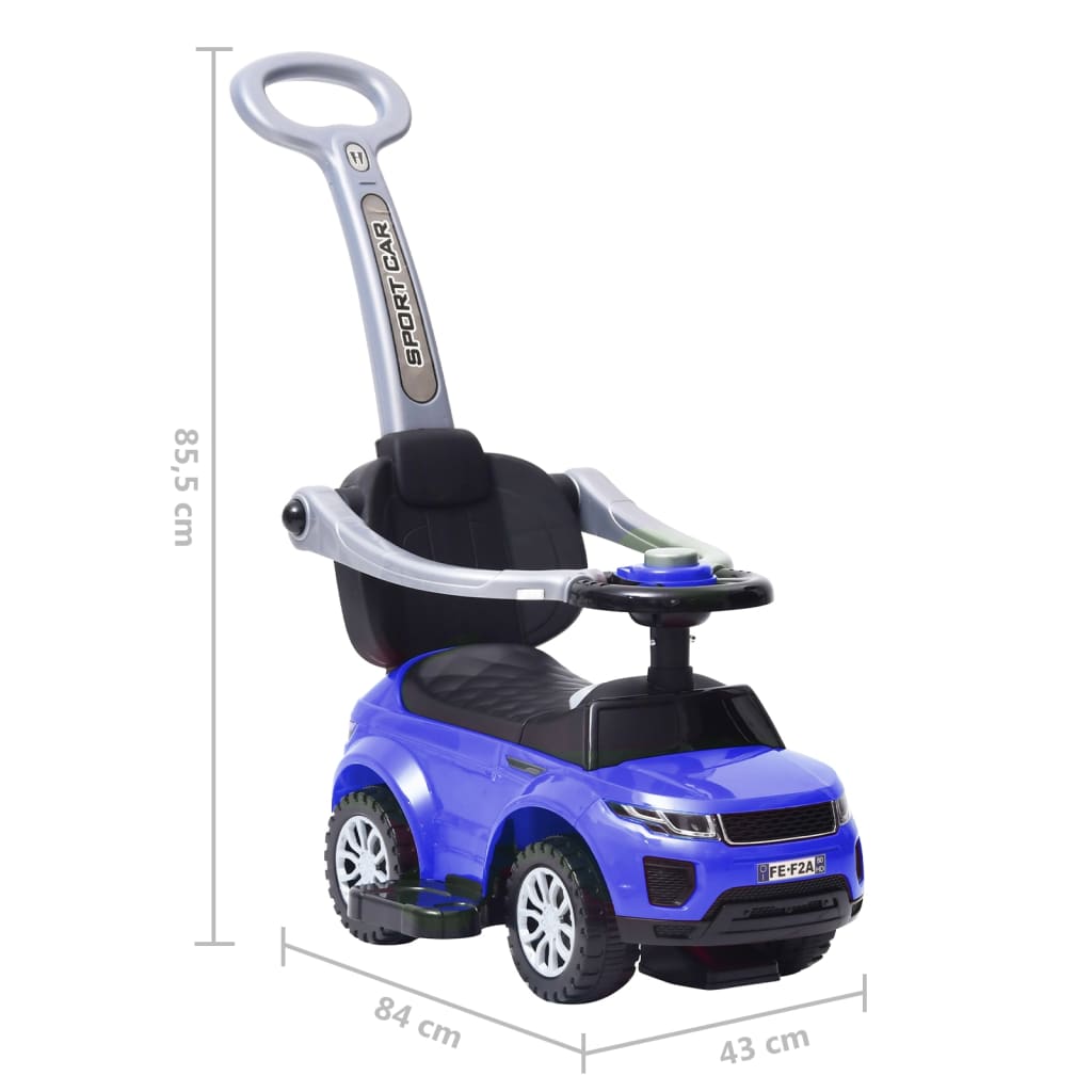 Loopauto Blauw