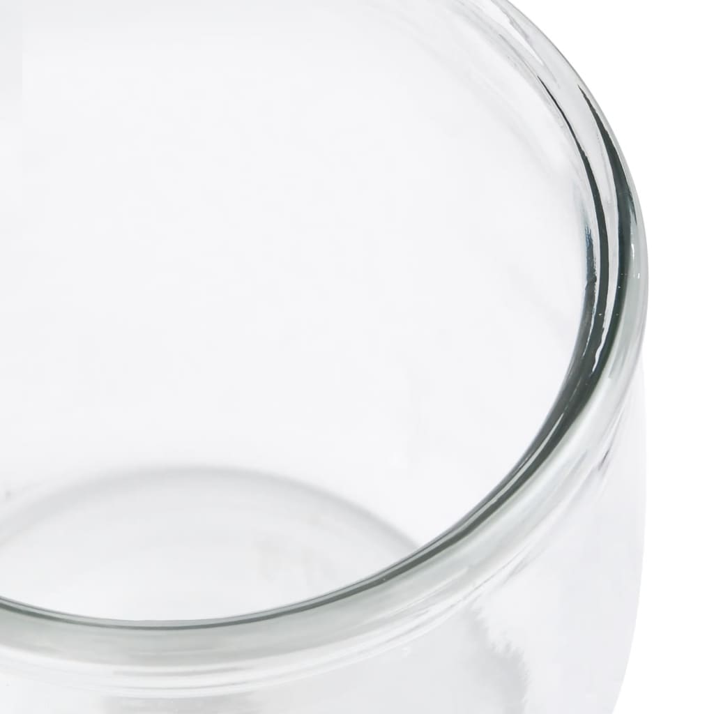 Opbergpotten Met Deksel 4 St 2000 Ml Glas