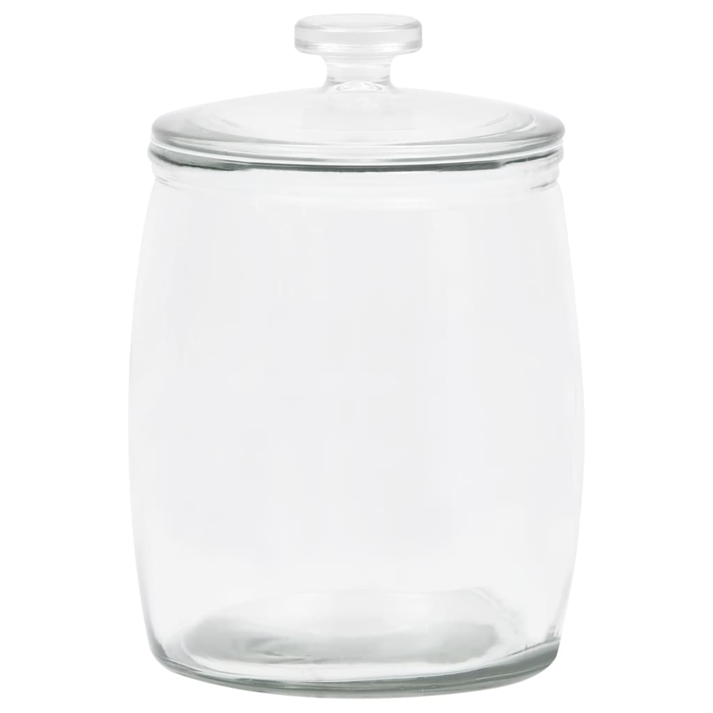 Opbergpotten Met Deksels 2 St 8000 Ml Glas