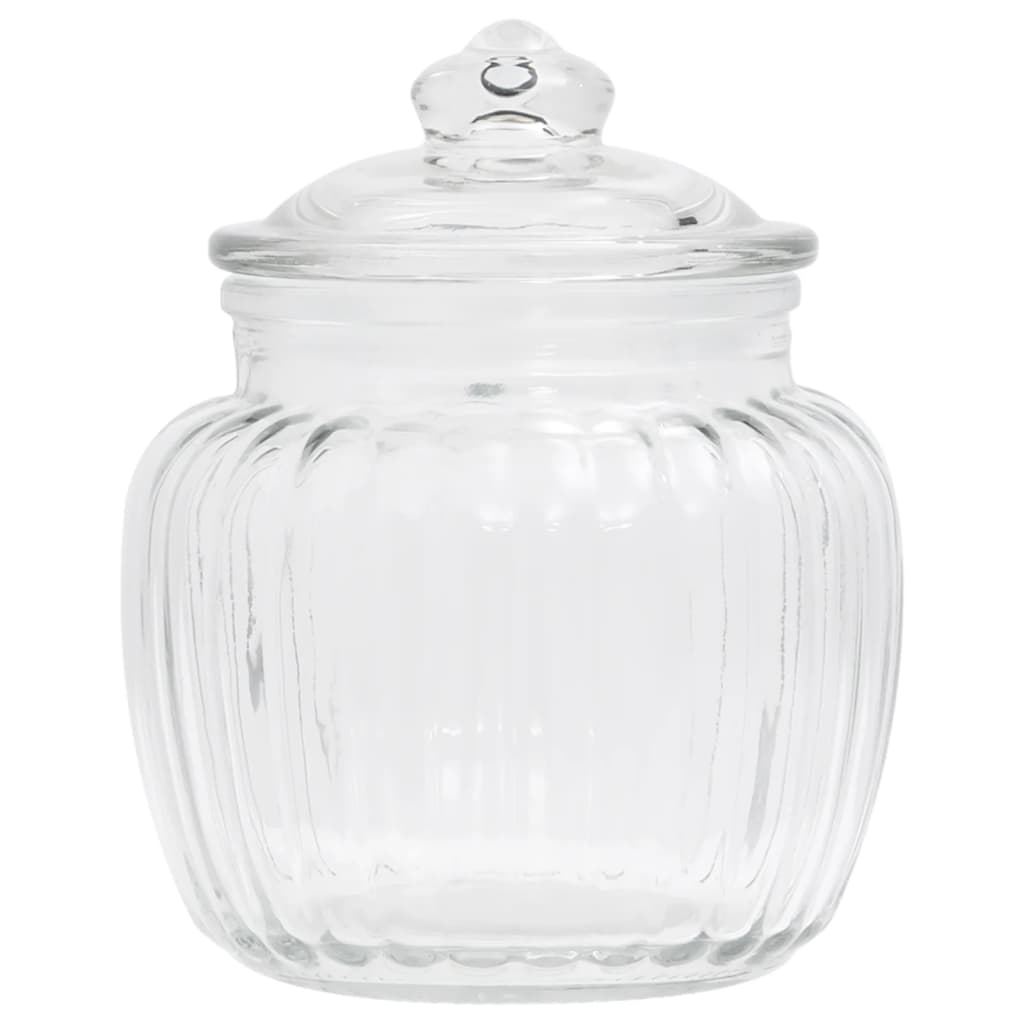 Opbergpotten 4 St 500 Ml Glas