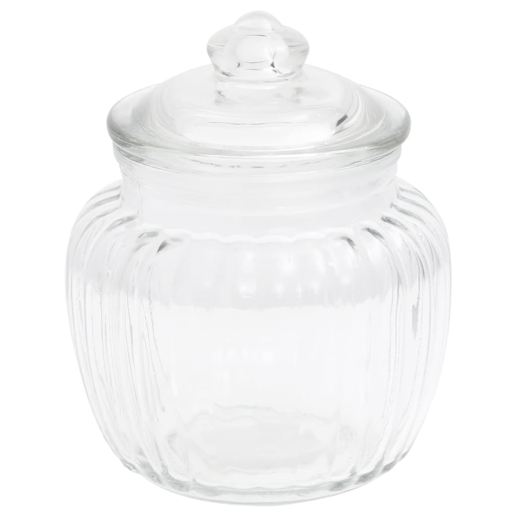 Opbergpotten 6 St 500 Ml Glas