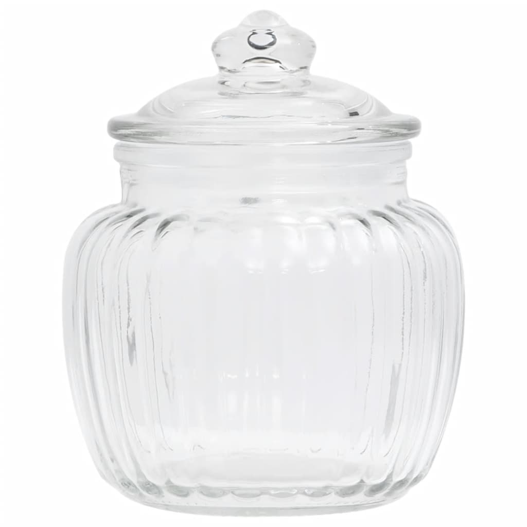 Opbergpotten 6 St 500 Ml Glas