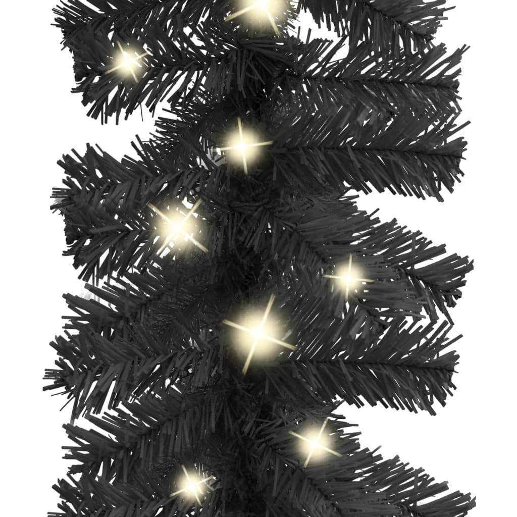 Kerstslinger Met Led-Lampjes 10 M Zwart