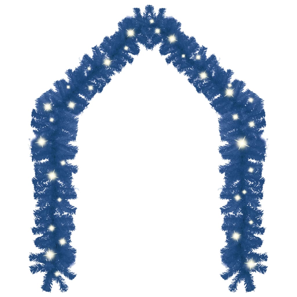 Kerstslinger Met Led-Lampjes 10 M Blauw