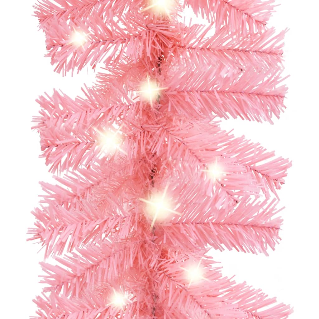 Kerstslinger Met Led-Lampjes 20 M Roze