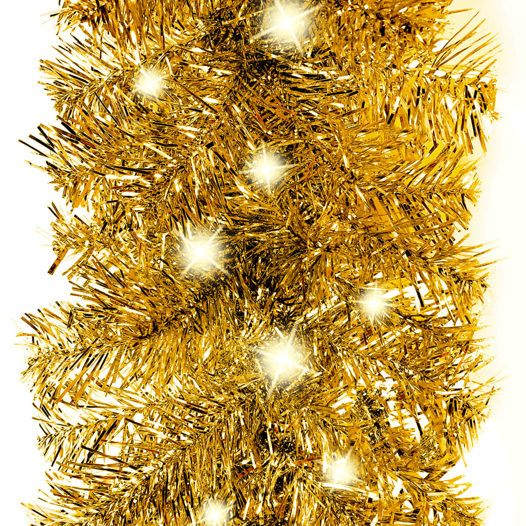 Kerstslinger Met Led-Lampjes 5 M Goudkleurig