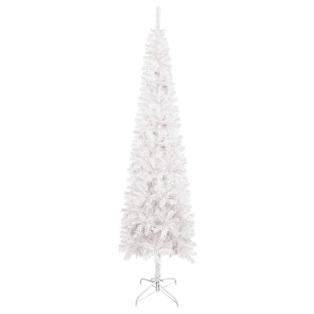 Kerstboom Smal 180 Cm Wit