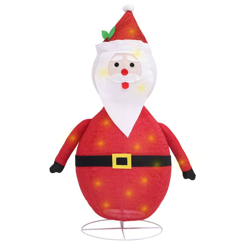 Kerstman Decoratief Led 90 Cm Luxe Stof