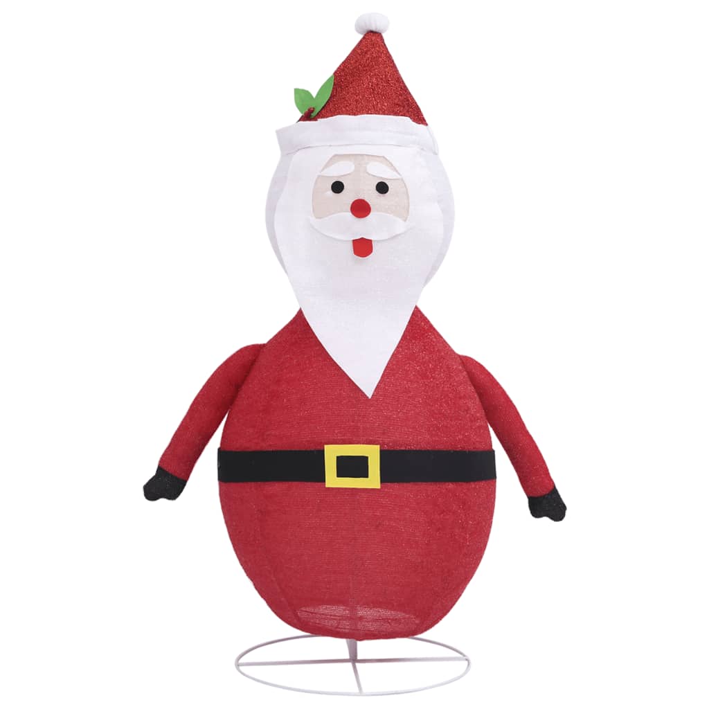 Kerstman Decoratief Led 90 Cm Luxe Stof