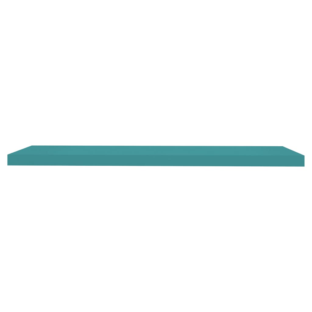 Wandschap Zwevend 90X23,5X3,8 Cm Mdf Blauw
