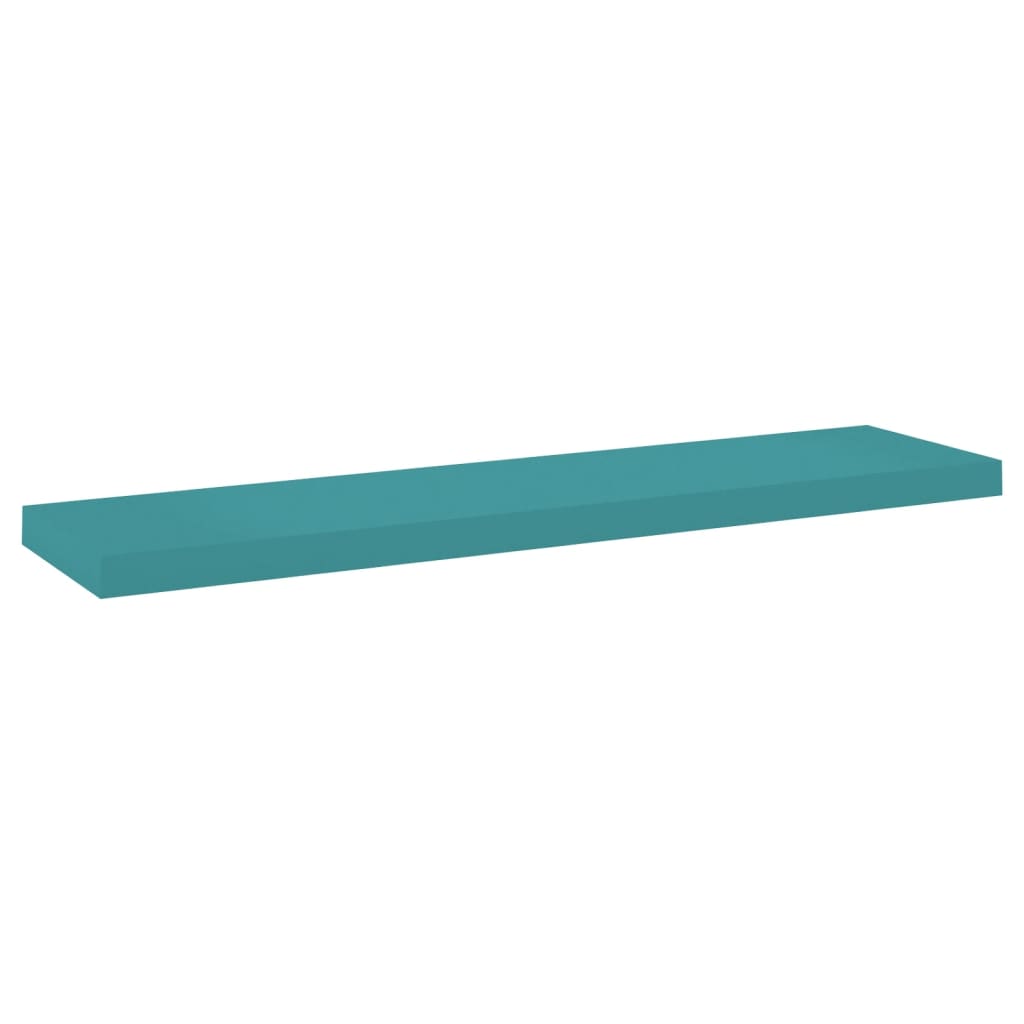 Wandschappen Zwevend 4 St 90X23,5X3,8 Cm Mdf Blauw