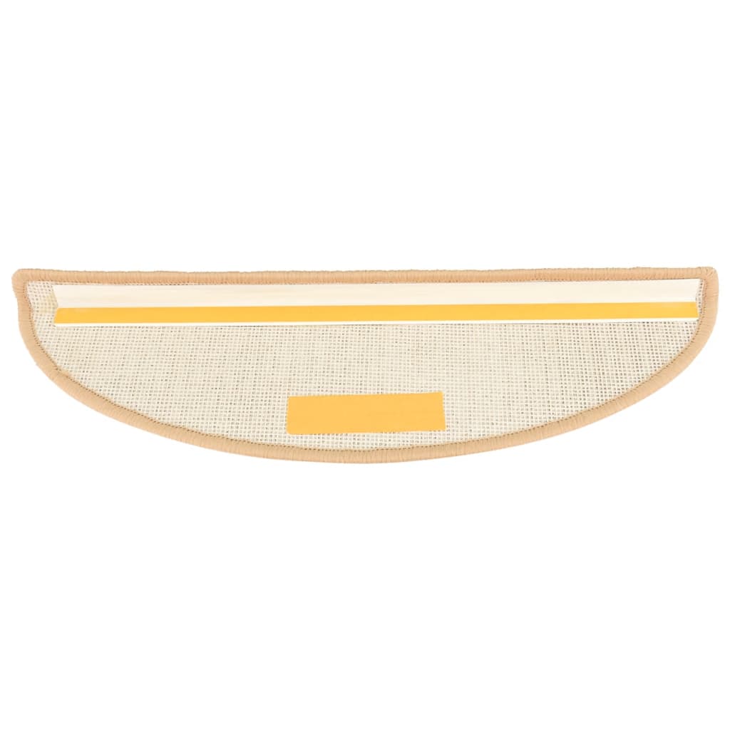 Trapmatten 15 St 56X17X3 Cm Crèmekleurig