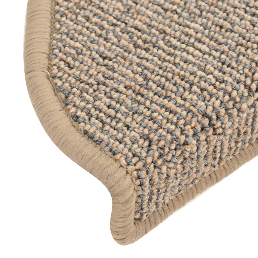 Trapmatten 15 St 65X21X4 Cm Grijs En Bruin