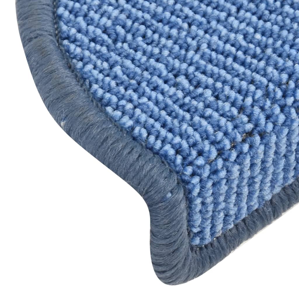 Trapmatten 15 St 65X21X4 Cm Blauw