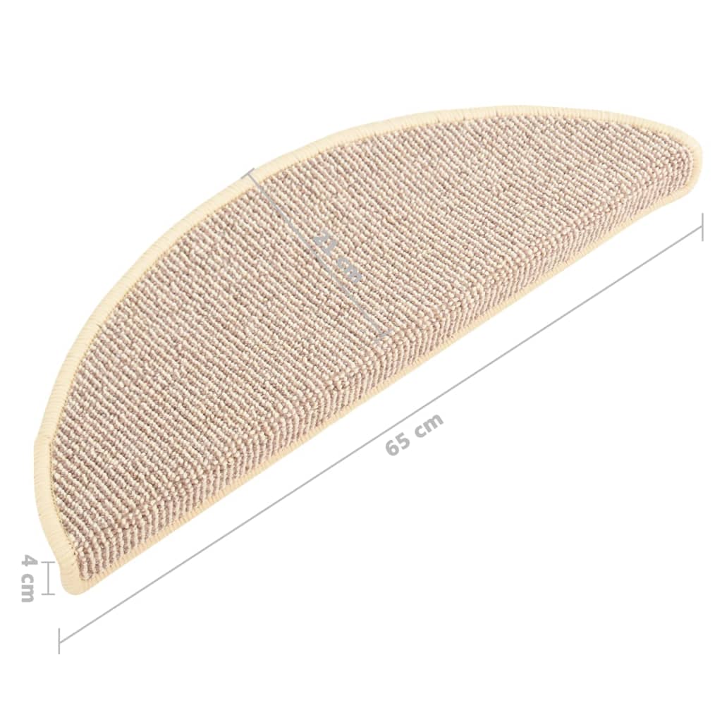 Trapmatten 15 St 65X21X4 Cm Wit En Bruin
