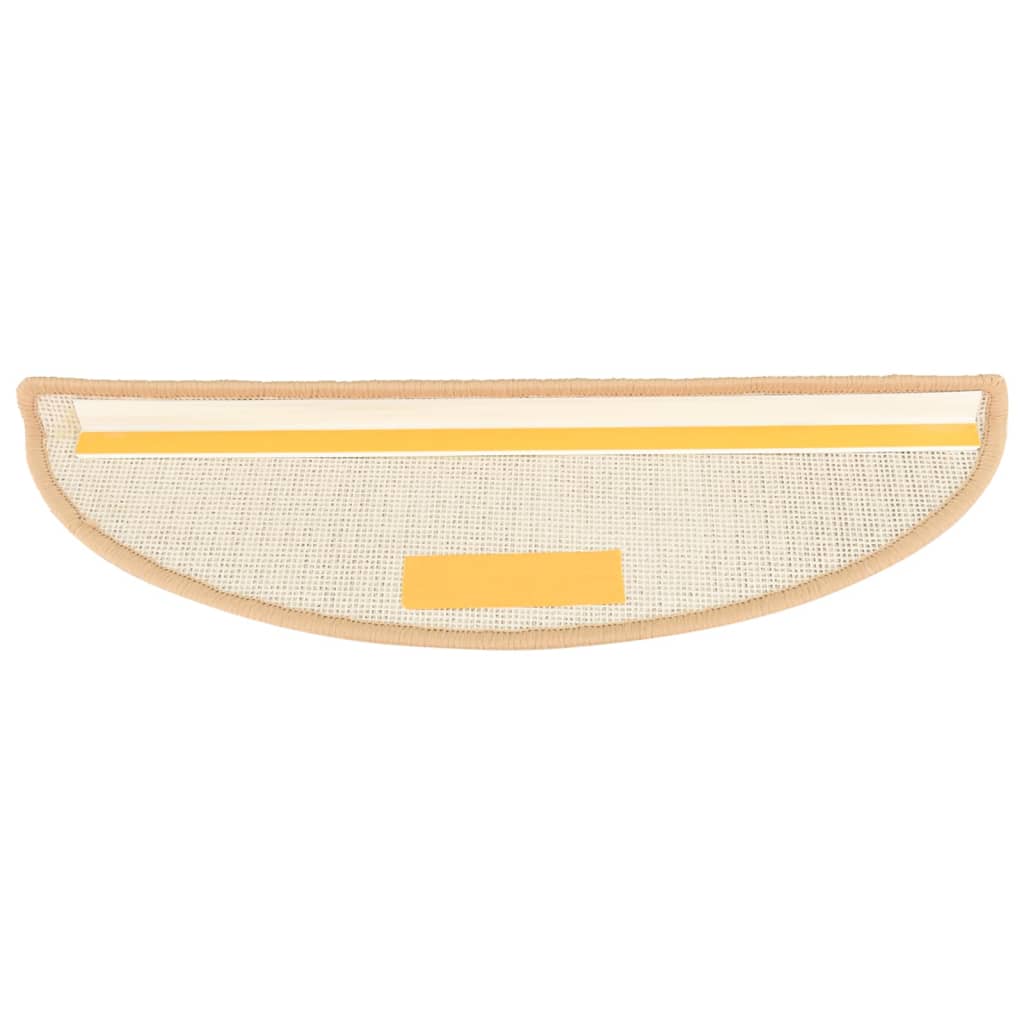 Trapmatten 15 St 65X21X4 Cm Crèmekleurig