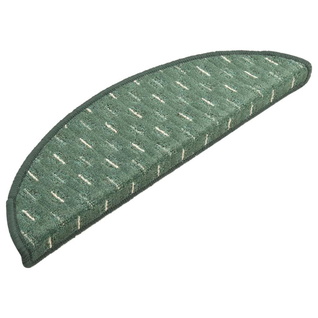 Trapmatten 15 St 65X25 Cm Groen