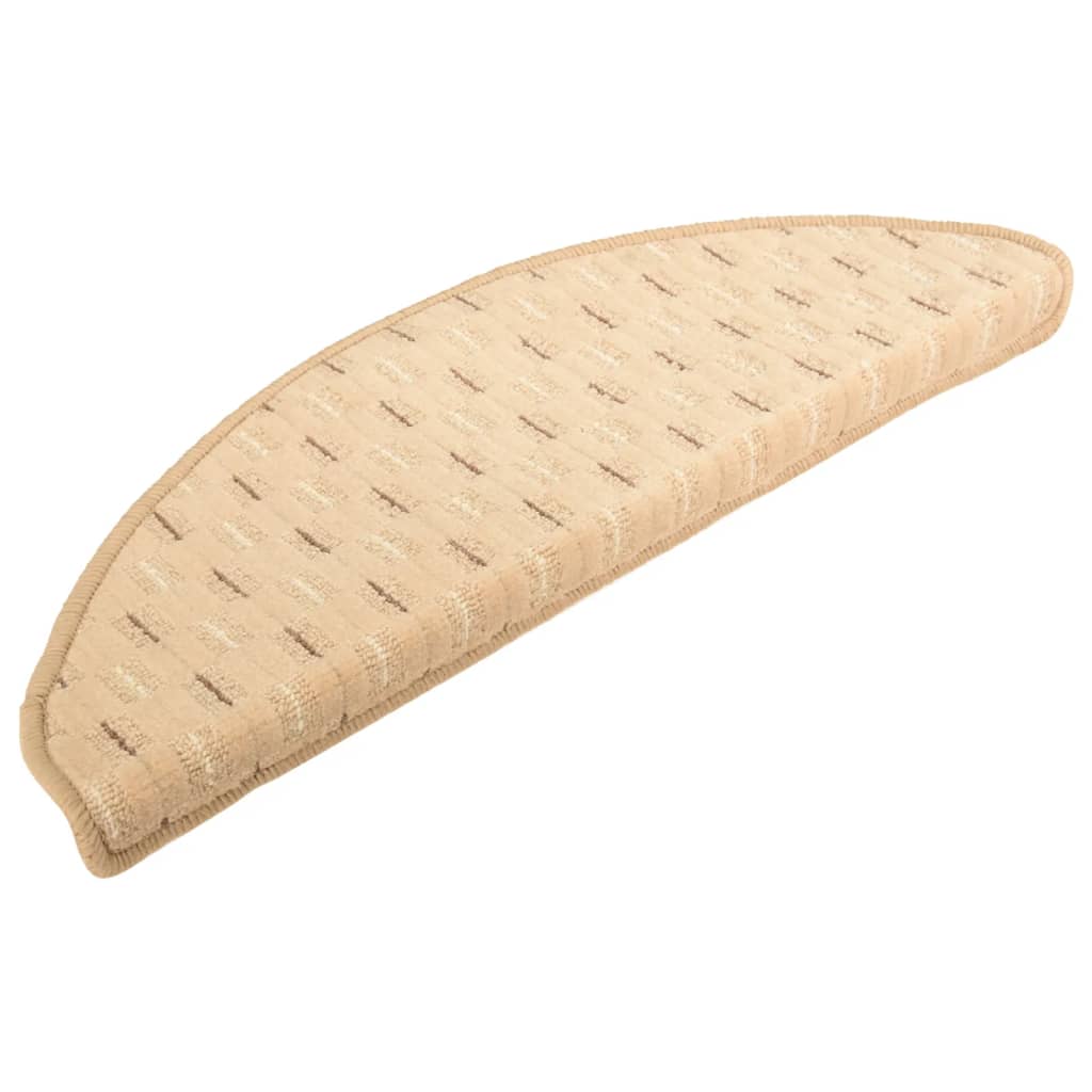 Trapmatten 15 St 65X25 Cm Crèmekleurig