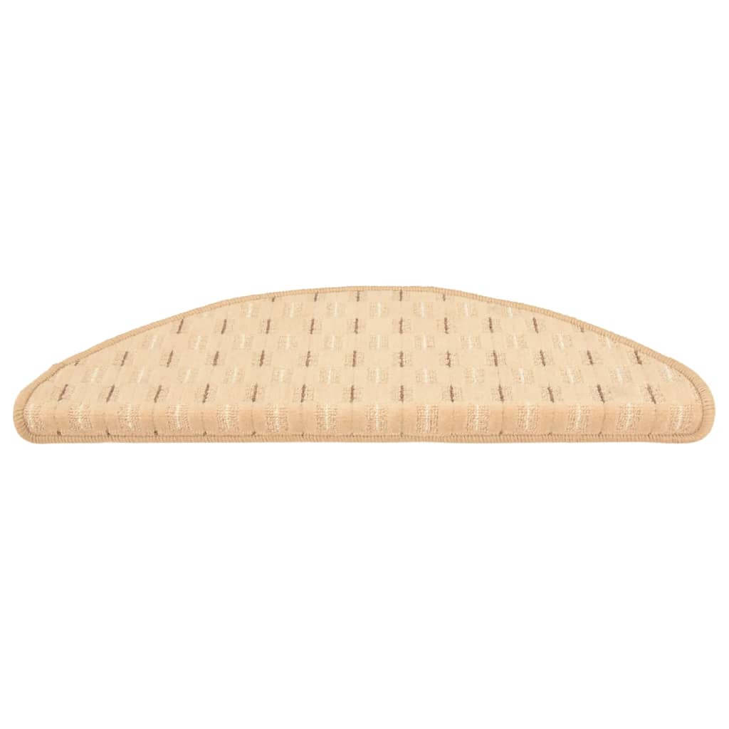 Trapmatten 15 St 65X25 Cm Crèmekleurig