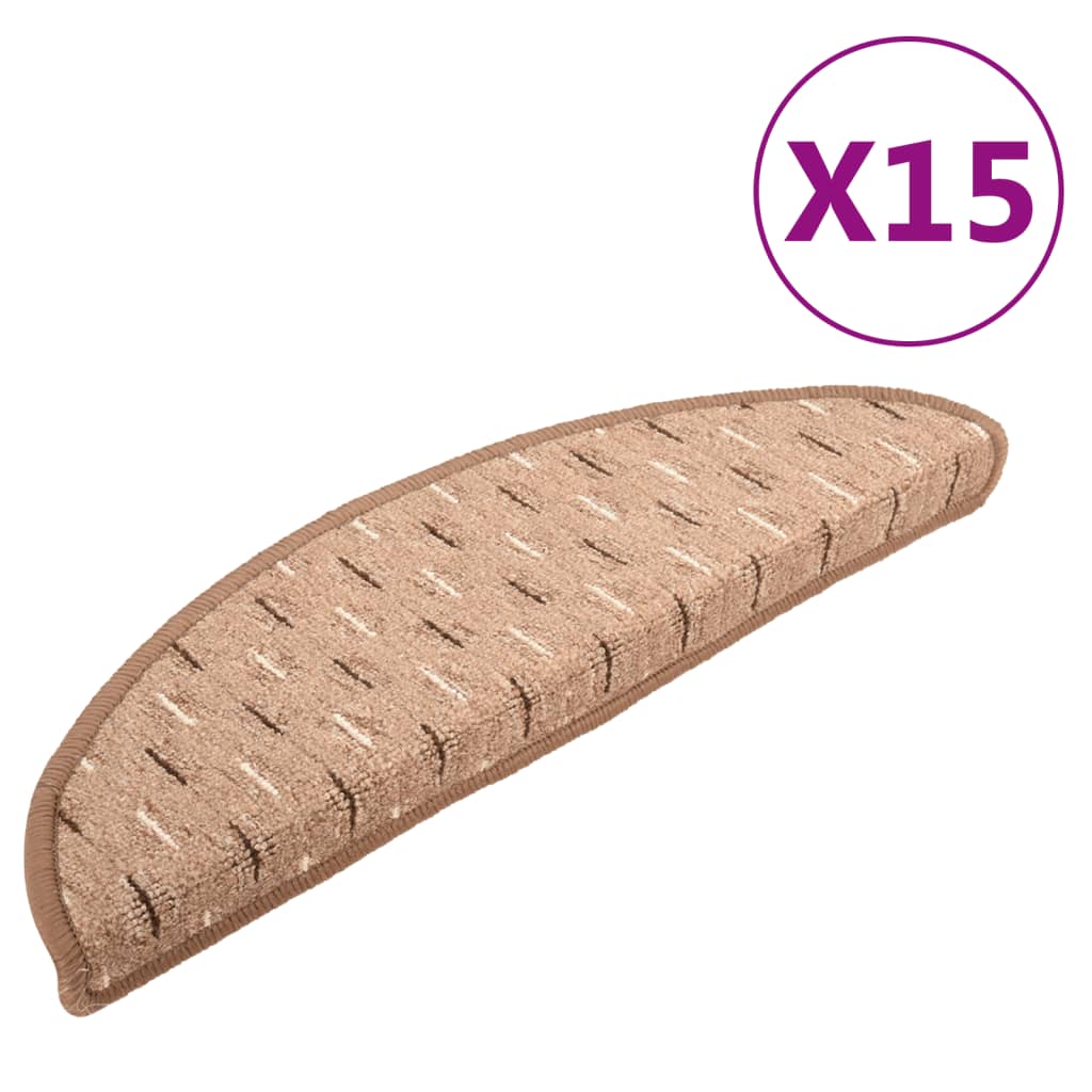 Trapmatten 15 St 65X25 Cm Bruin