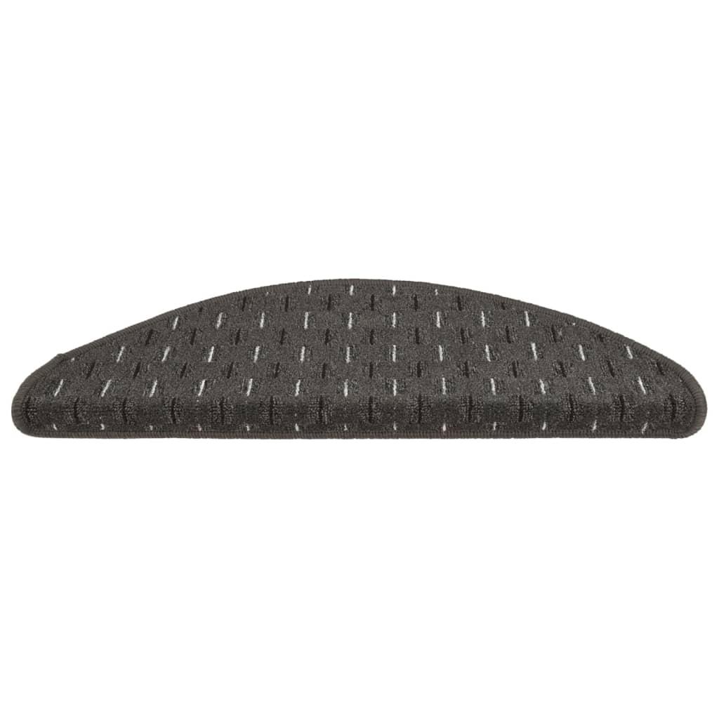 Trapmatten 15 St 65X25 Cm Antracietkleurig