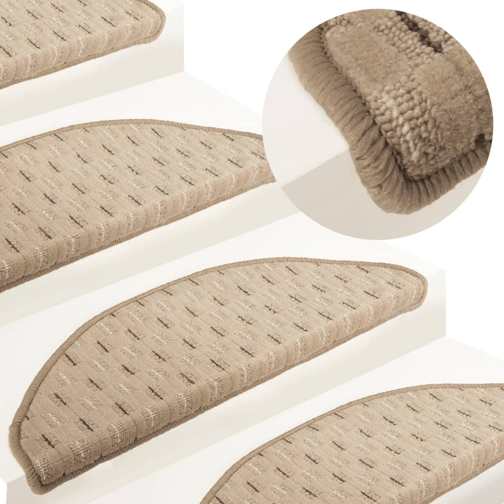 Trapmatten 15 St 65X25 Cm Taupe
