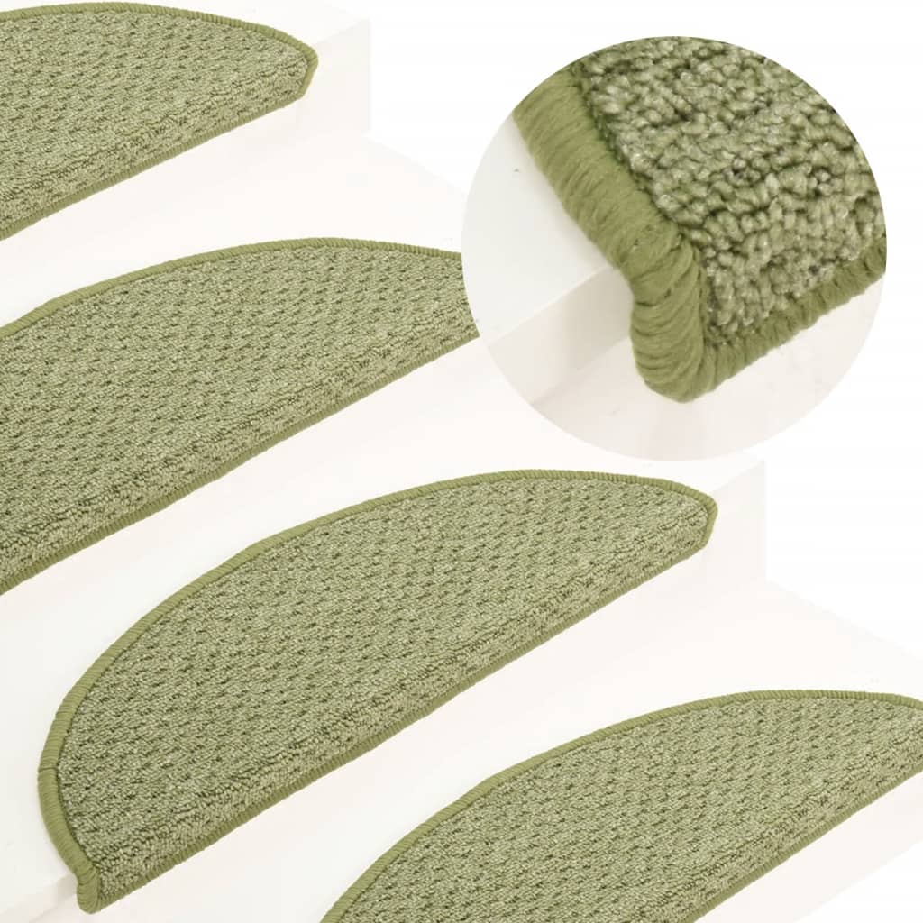 Trapmatten 15 St 65X25 Cm Groen