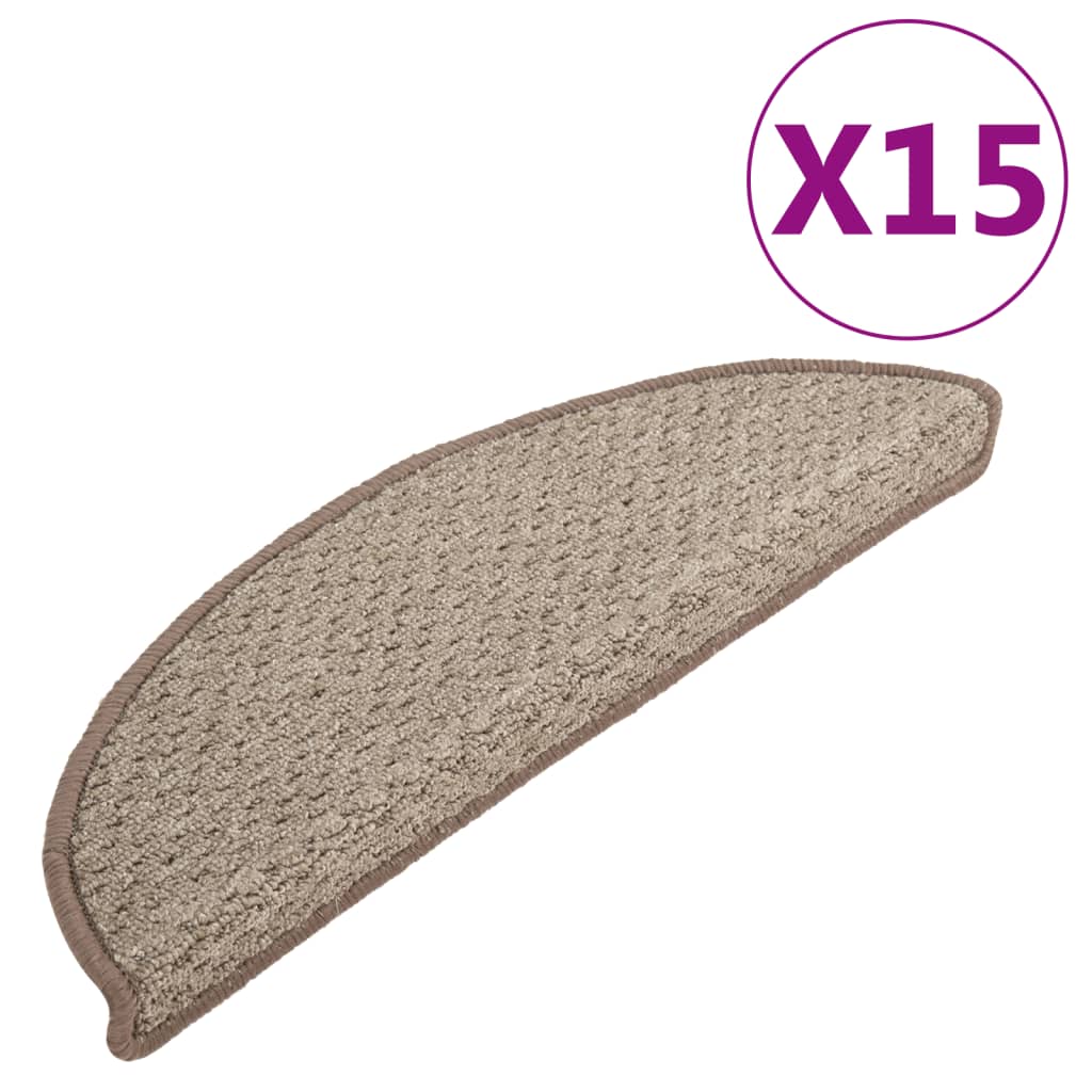 Trapmatten 15 St 65X25 Cm Bruin