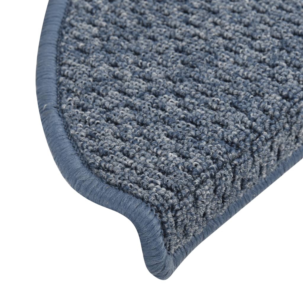 Trapmatten 15 St 65X25 Cm Blauw